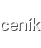 Ceník